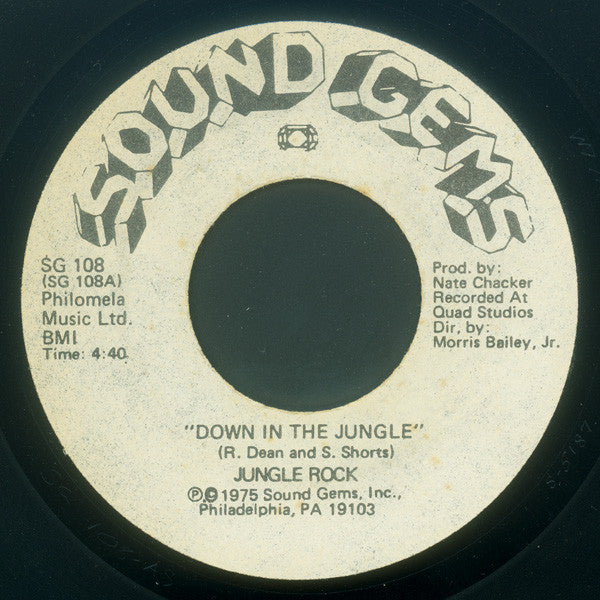 Jungle Rock (2) : Down In The Jungle (7")