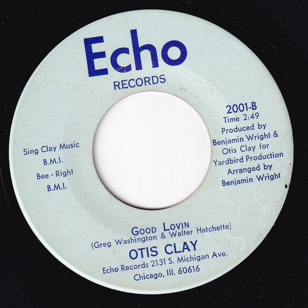 Otis Clay : Victim Of Circumstance / Good Lovin' (7")