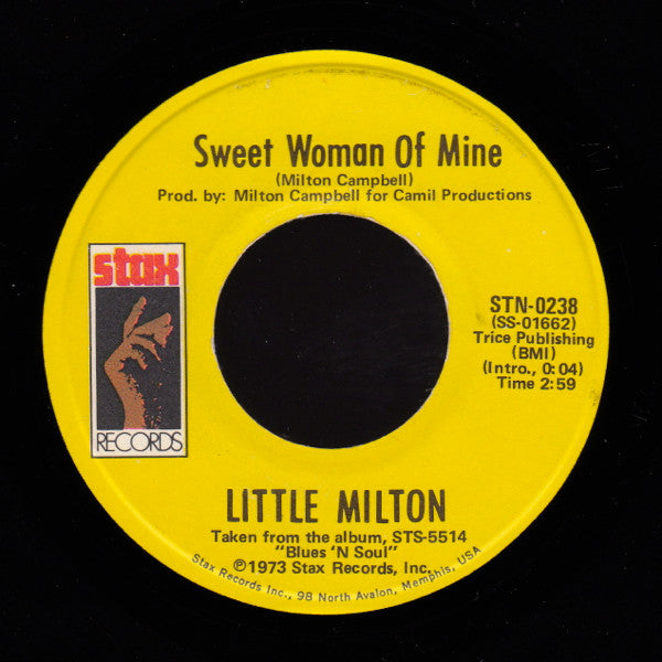 Little Milton : If You Talk In Your Sleep / Sweet Woman Of Mine (7")