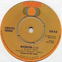 Creative Source : Migration / Keep On Movin' (7", Single)
