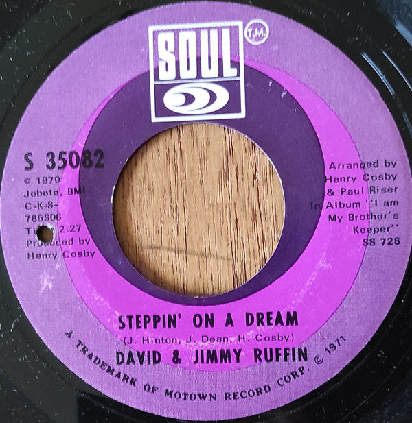 The Ruffin Brothers : When My Love Hand Comes Down (7")