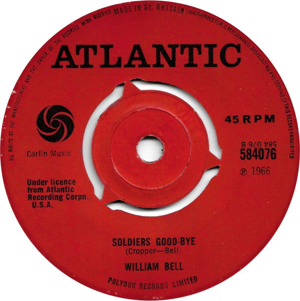 William Bell : Never Like This Before (7", Single)