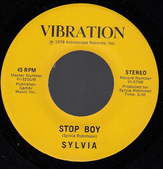 Sylvia Robinson : Automatic Lover (7")