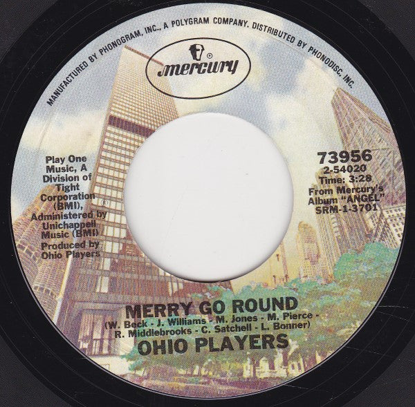 Ohio Players : Merry Go Round / Angel (7", Single)