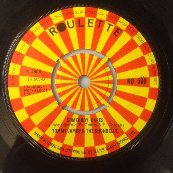 Tommy James & The Shondells : Do Something To Me (7", Single)