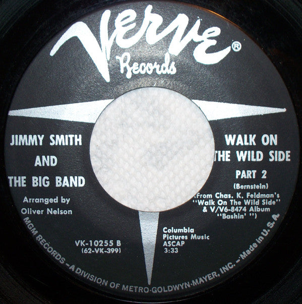 Jimmy Smith And The Big Band : Walk On The Wild Side (7", Single)