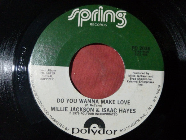 Millie Jackson & Isaac Hayes : I Changed My Mind (7")