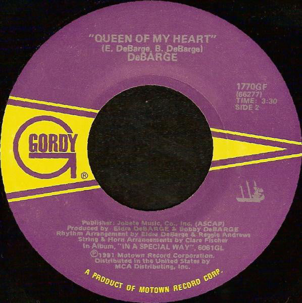 DeBarge : Rhythm Of The Night (7")