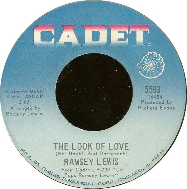 Ramsey Lewis : The Look Of Love / Bear Mash (7", Single)