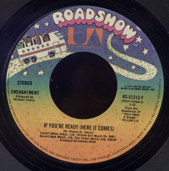 Enchantment : If You're Ready (Here It Comes) (7", Single, Styrene)