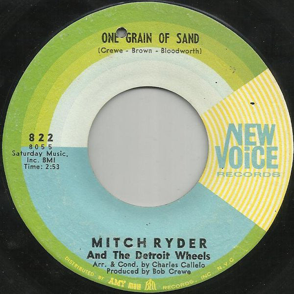 Mitch Ryder & The Detroit Wheels : Too Many Fish In The Sea & Three Little Fishes / One Grain Of Sand (7")