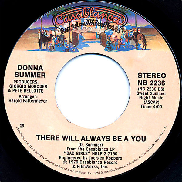 Donna Summer : On The Radio (7", Styrene, 19 )