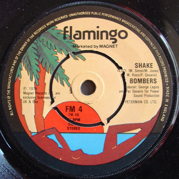 Bombers : Let's Dance / Shake (7")