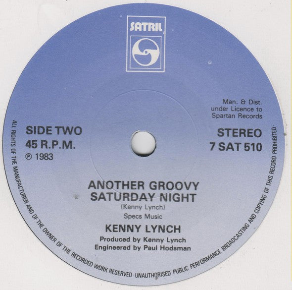 Kenny Lynch : Half The Day's Gone And We Haven't Earne'd A Penny (7")