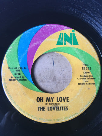The Lovelites : This Love Is Real / Oh My Love (7")