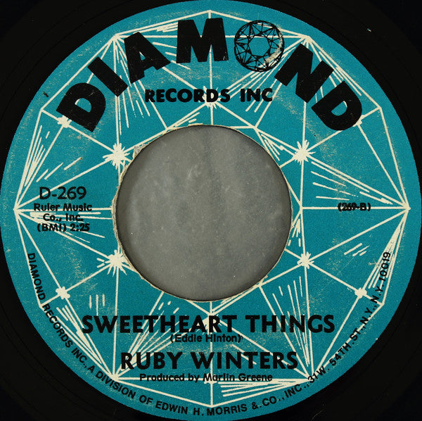 Ruby Winters : Guess Who / Sweetheart Things (7")
