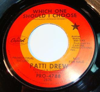 Patti Drew : He’s The One/ Which One Should I Choose (7", Single, Promo)