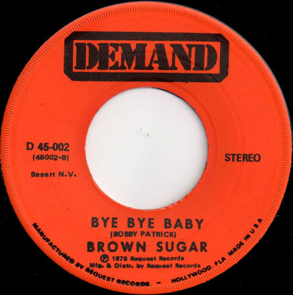 Brown Sugar (2) : Sweet Symphony (7")