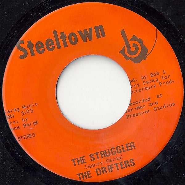The Drifters : Peace Of Mind (7", Single)