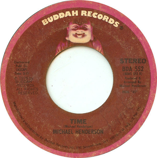 Michael Henderson : Be My Girl / Time (7")