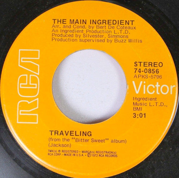 The Main Ingredient : You've Got To Take It (If You Want It) (7", Single, Ind)
