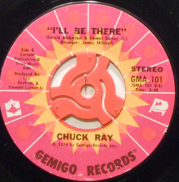 Chuck Ray : Reconsider / I'll Be There (7")