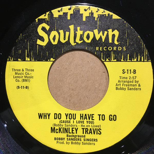 McKinley Travis : Get Yourself Together (7")
