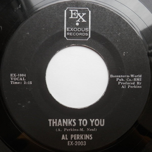 Al Perkins (2) And Bunky Sheppard / Al Perkins (2) : Home Work / Thanks To You (7", Single)