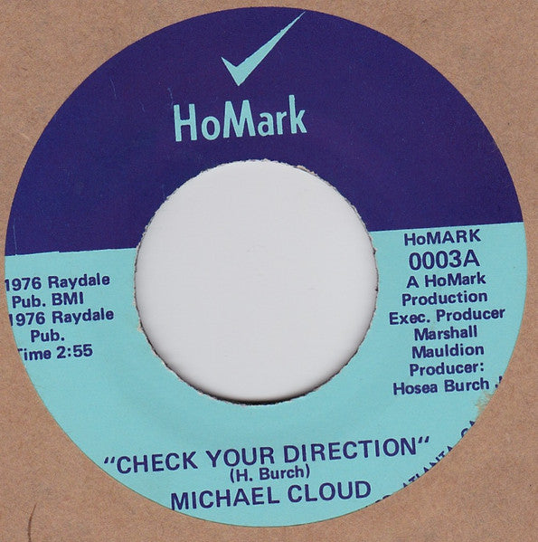 Michael Cloud (2) : Check Your Direction (7")