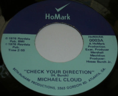 Michael Cloud (2) : Check Your Direction (7")