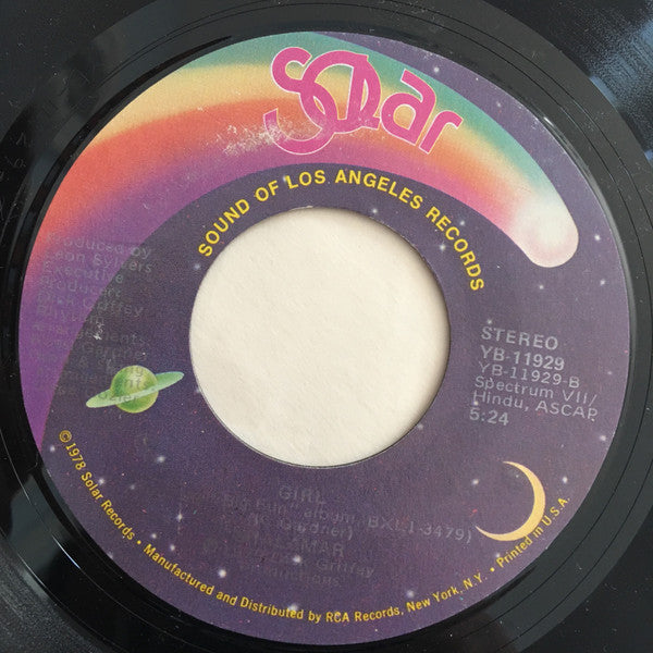 Shalamar : Right In The Socket / Girl (7")