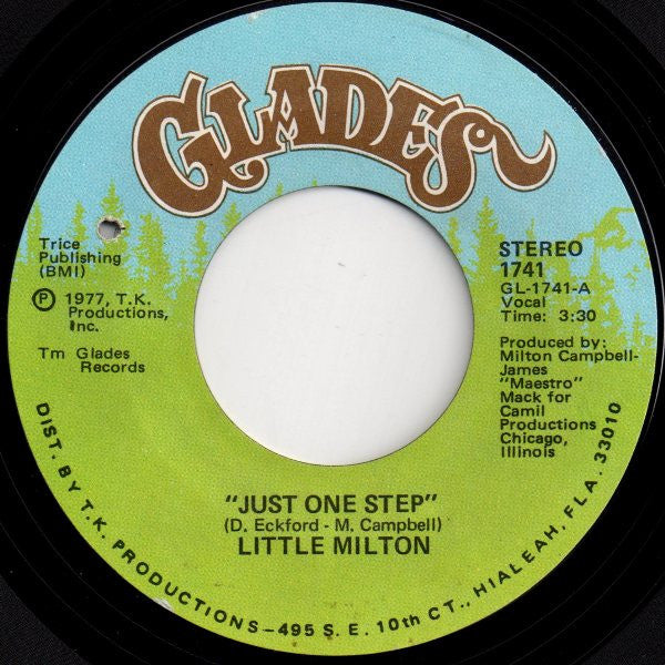 Little Milton : Just One Step (7", Styrene)