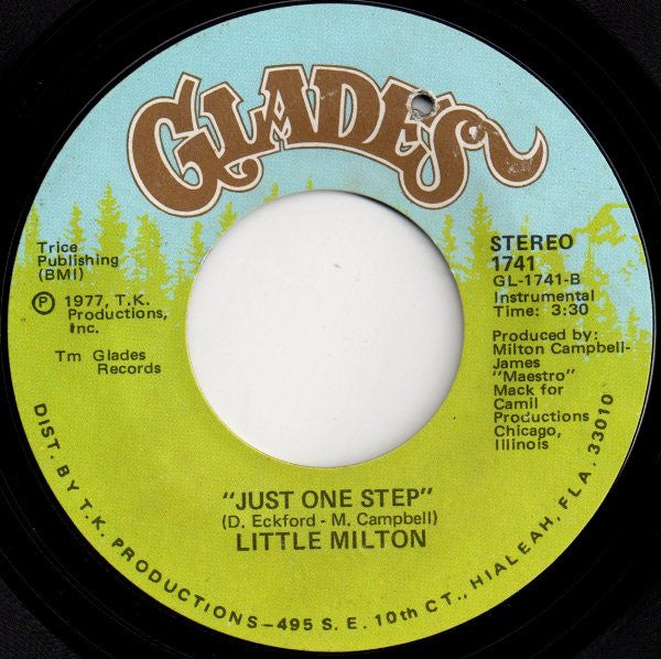 Little Milton : Just One Step (7", Styrene)