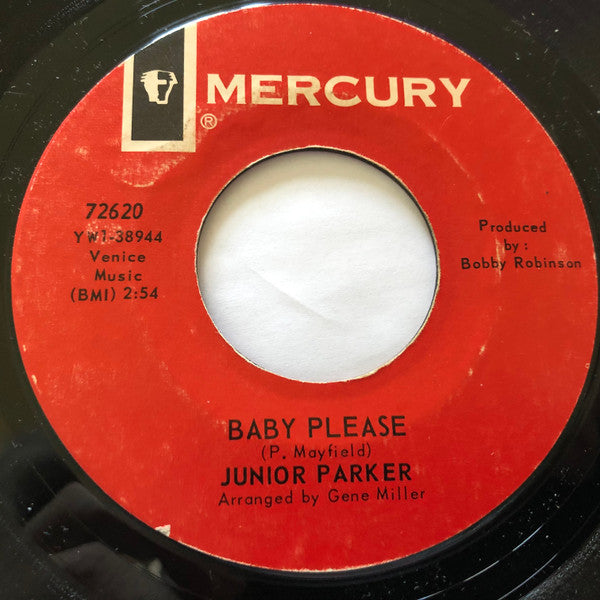 Little Junior Parker : Just Like A Fish (7", Styrene)