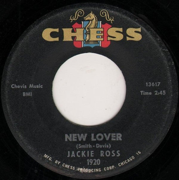 Jackie Ross : Jerk And Twine / New Lover (7")