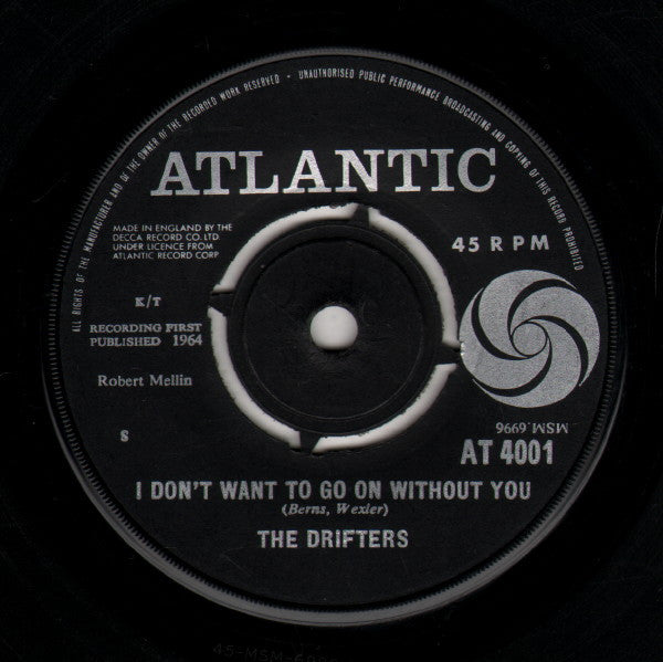 The Drifters : Under The Boardwalk (7", Single)