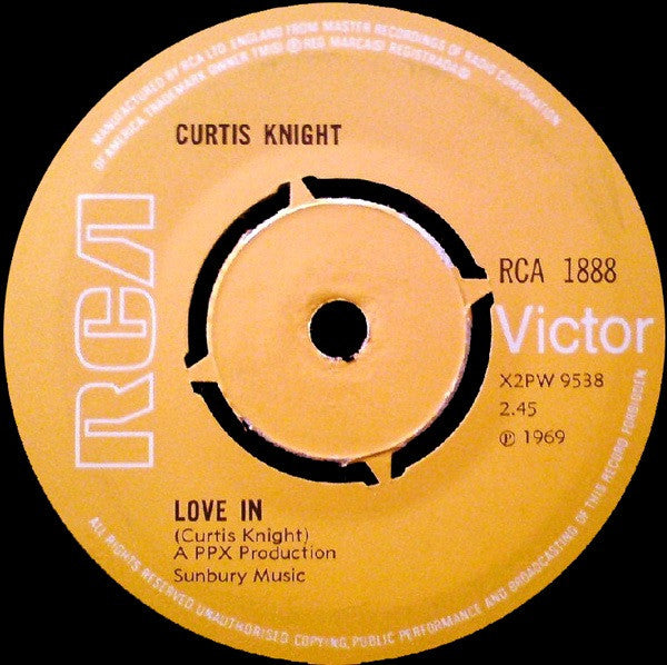 Curtis Knight : Fancy Meeting You Here (7", Single)