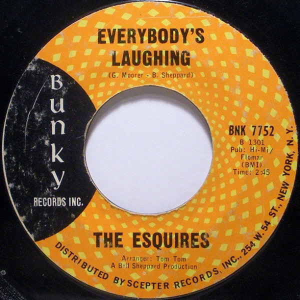 The Esquires : And Get Away (7", Styrene)