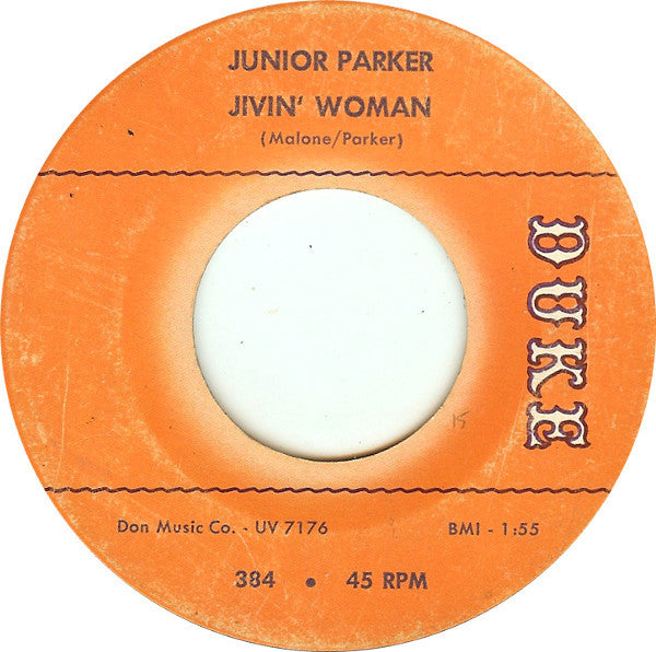 Little Junior Parker : Jivin' Woman / I'm In Love (7")
