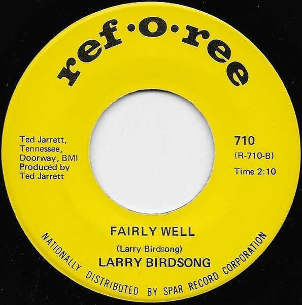 Larry Birdsong : Digging Your Potatoes / Fairly Well (7", Single)