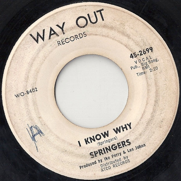 The Springers (3) : I Know Why (7")