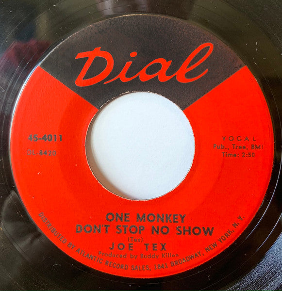 Joe Tex : One Monkey Don't Stop No Show / Build Your Love (On A Solid Foundation) (7", Single)