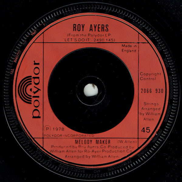 Roy Ayers : Let's Do It (7")