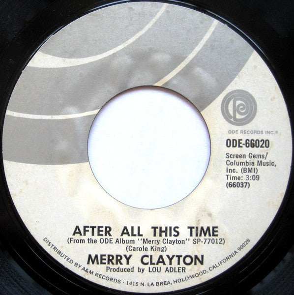 Merry Clayton : After All This Time / Steamroller (7", Single, Styrene)