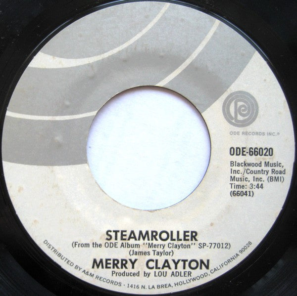 Merry Clayton : After All This Time / Steamroller (7", Single, Styrene)