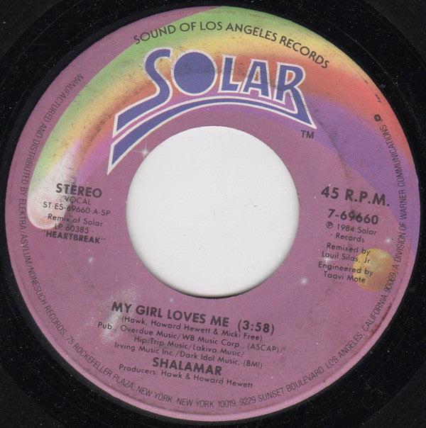 Shalamar : My Girl Loves Me (7")