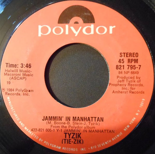 Jeff Tyzik : Jammin' In Manhattan (7")