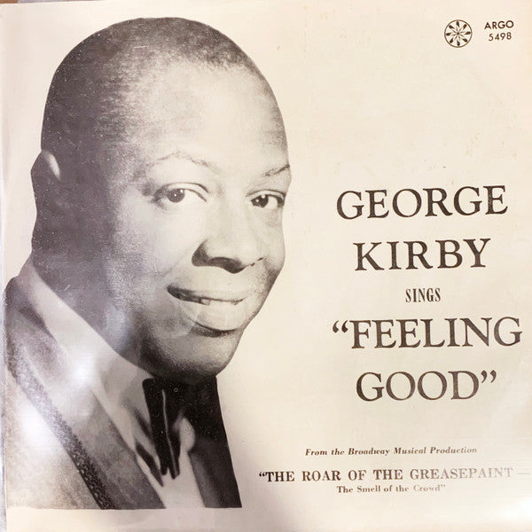 George Kirby : Feeling Good / No More (7", Promo)