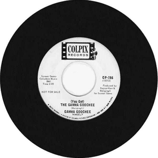 Gamma Goochee : (You Got) The Gamma Goochee (7", Single, Promo)