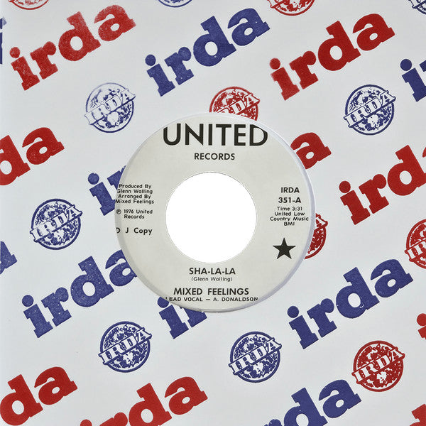 Mixed Feelings : Sha-La-La (7", Single)